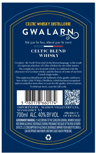 Gwalarn "Blended" Whisky